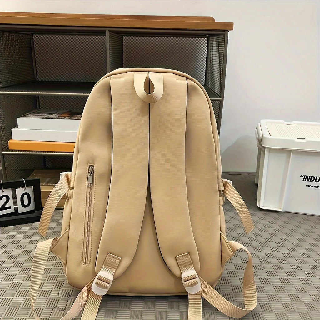 Simple Large Capacity Sports Travel Backpack Junior High School Leisure Backpack Tutorial Bag