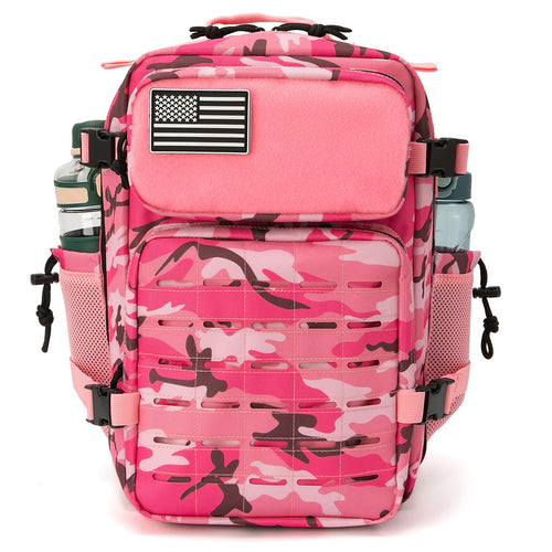 25L/45L Tactical Backpack for Women/men Laser Cut Molle survival Daypack School Bag Gym Rucksack with Dual Cup Holder